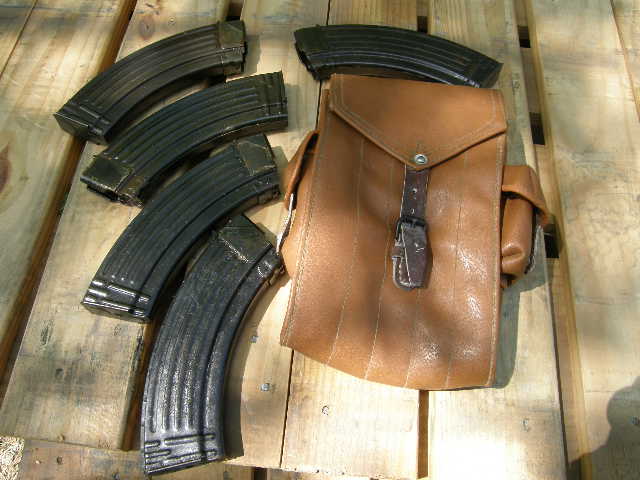 Surplus Leather Mag Pouch