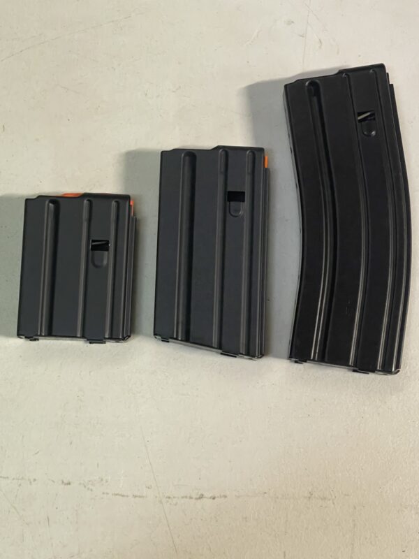 AR magazine in various sizes