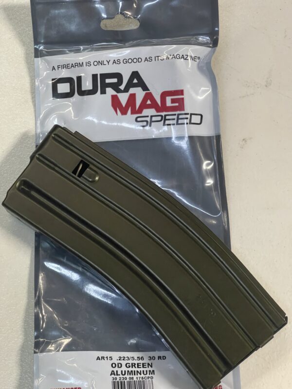 Dura Mag AR aluminum magazine OD Green